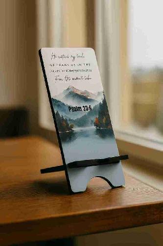 He Restores My Soul - MDF Mobile Stand(3mm)